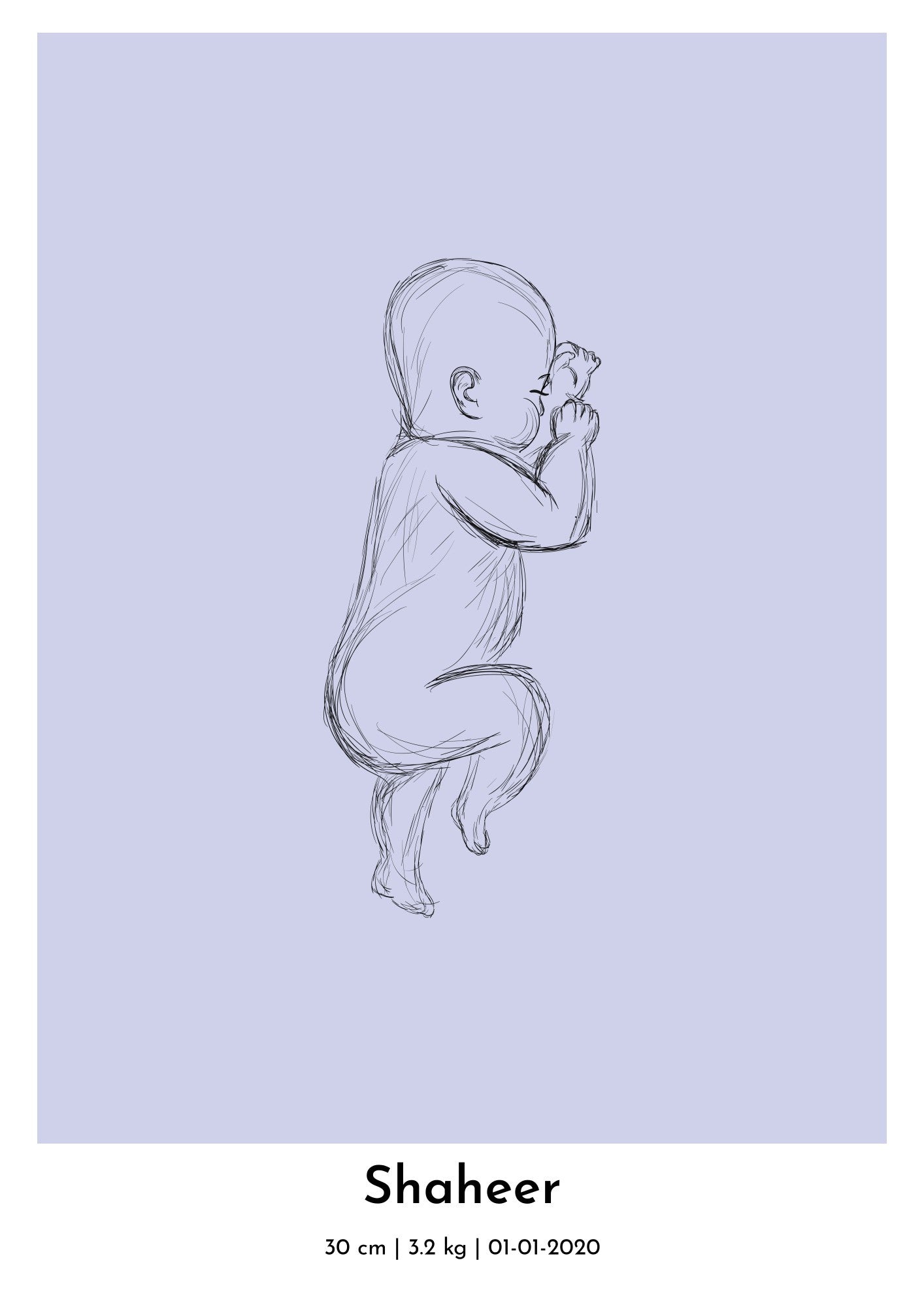 Baby Print Posters (Customizable)