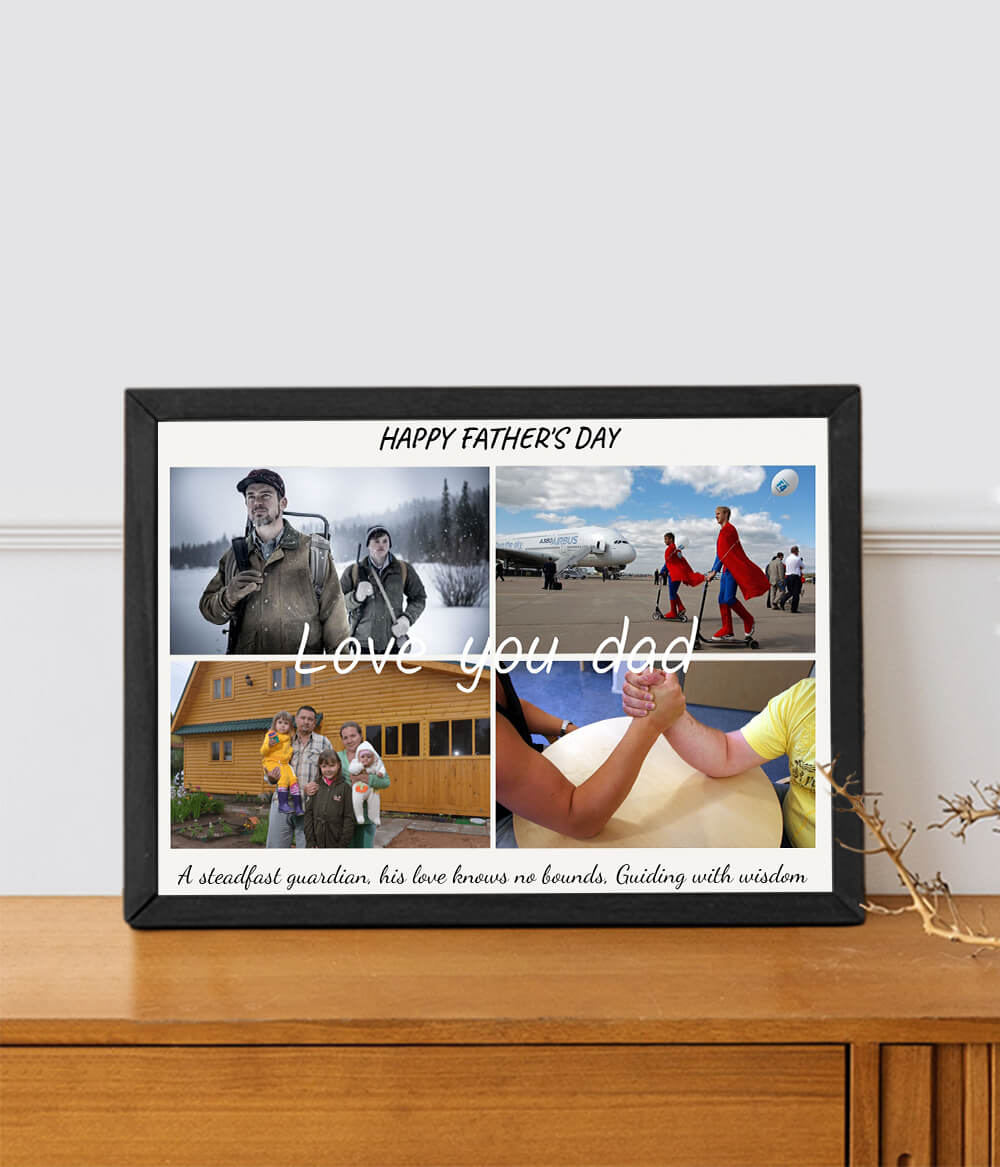 Champion of Love Collage Frame (Customizable)