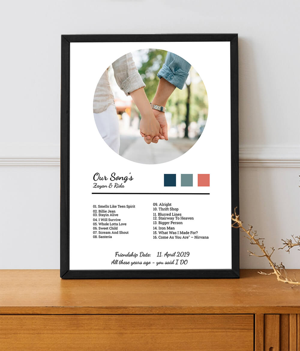 Chords & Colors Frame (Customizable)
