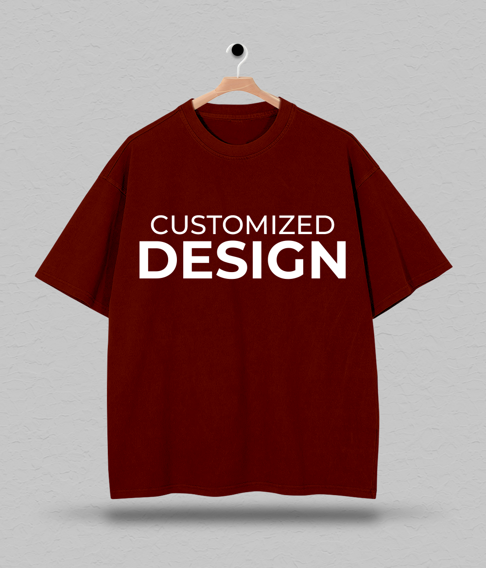 Custom Drop Shoulder Oversized T-Shirt (Unisex)
