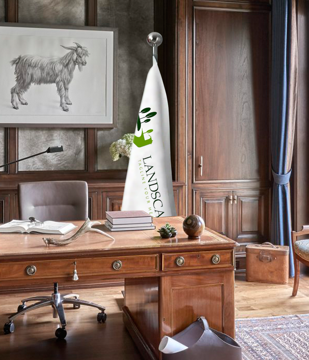 Executive Class Flag Without Stand – Elegant Indoor Turkish Display