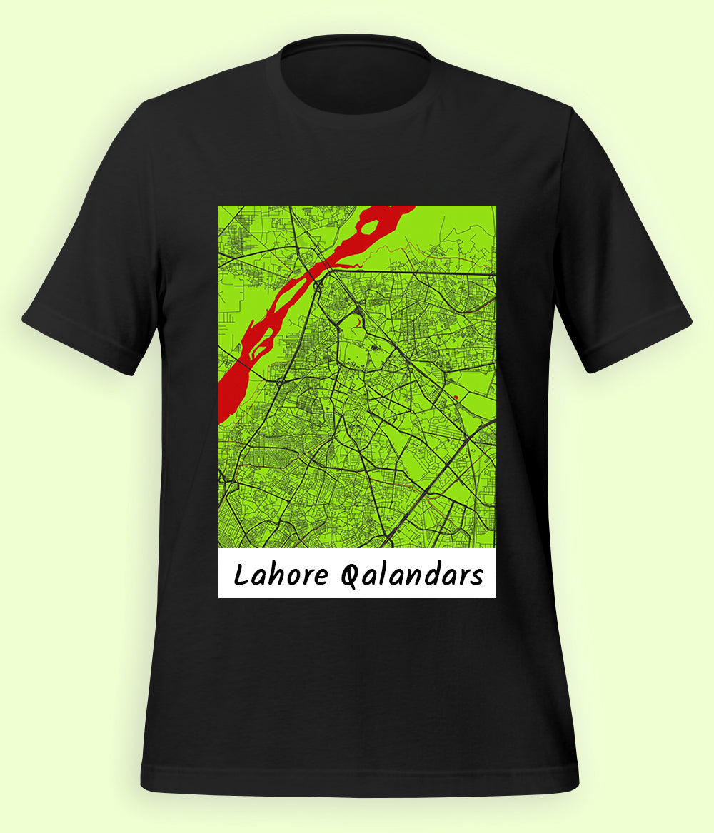 Lahore Qalandars T-shirt Unisex (Customizable)