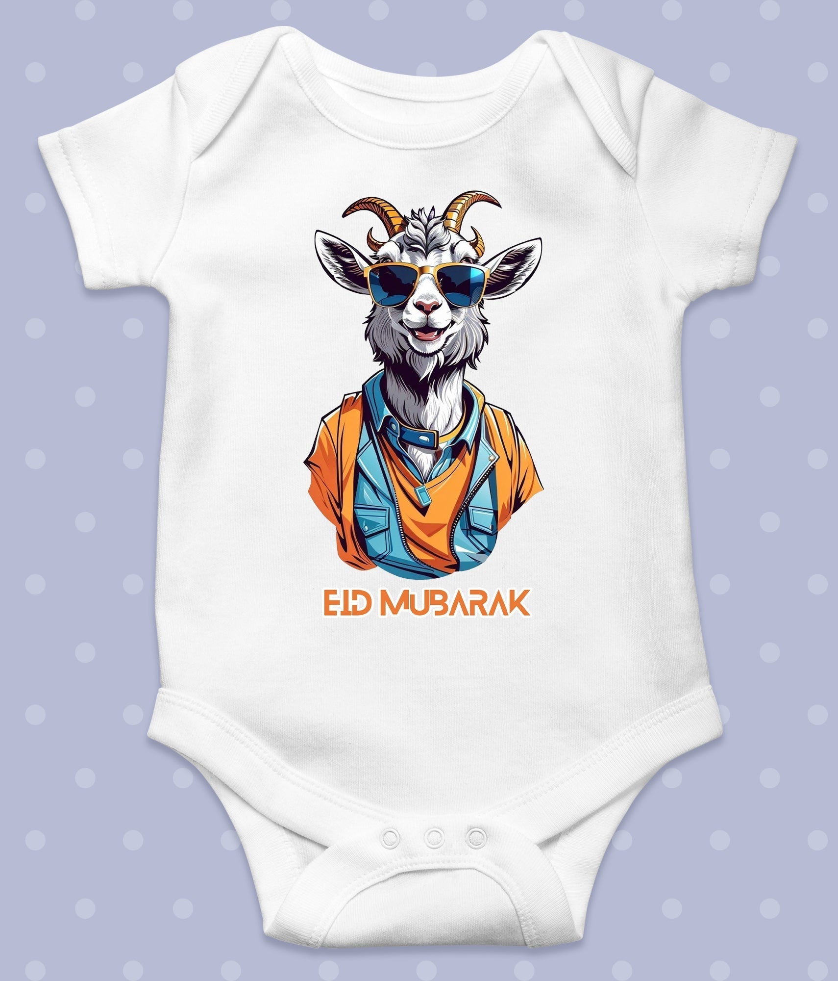 Eid Mubarak Baby Romper and T Shirt