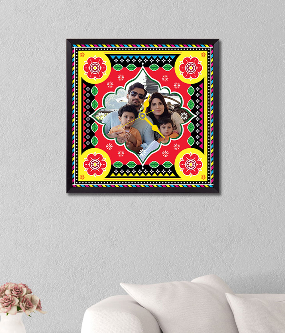 Truck Art Wall Clock (Customizable)