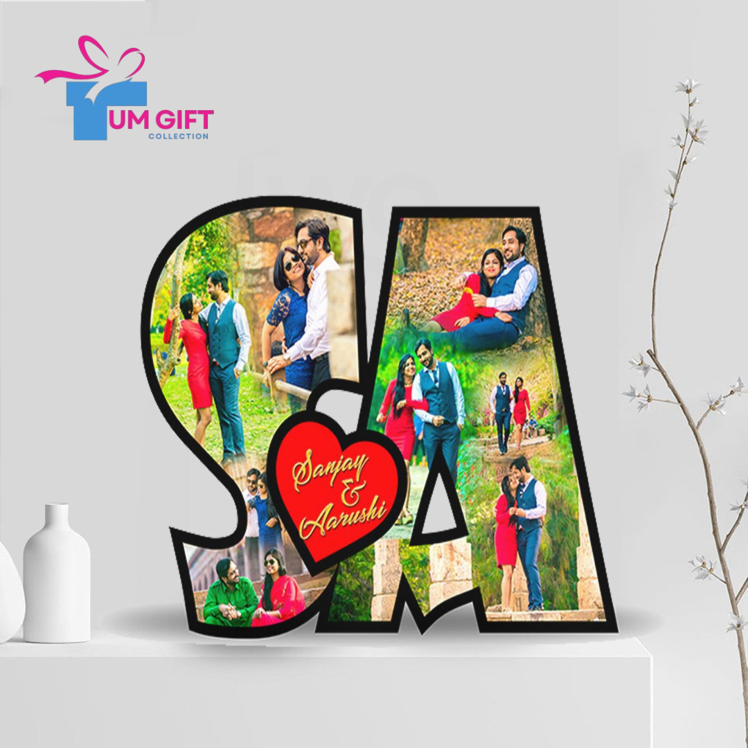 Couple letter frame-UM Gift Collection