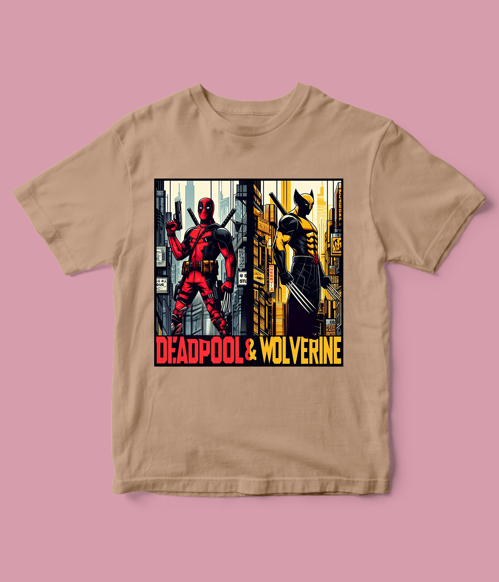 Deadpool and Wolverine T-Shirt for Boys