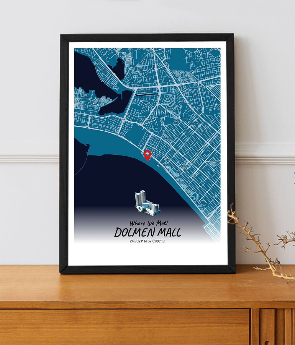 City Map Poster Karachi (Customizable)