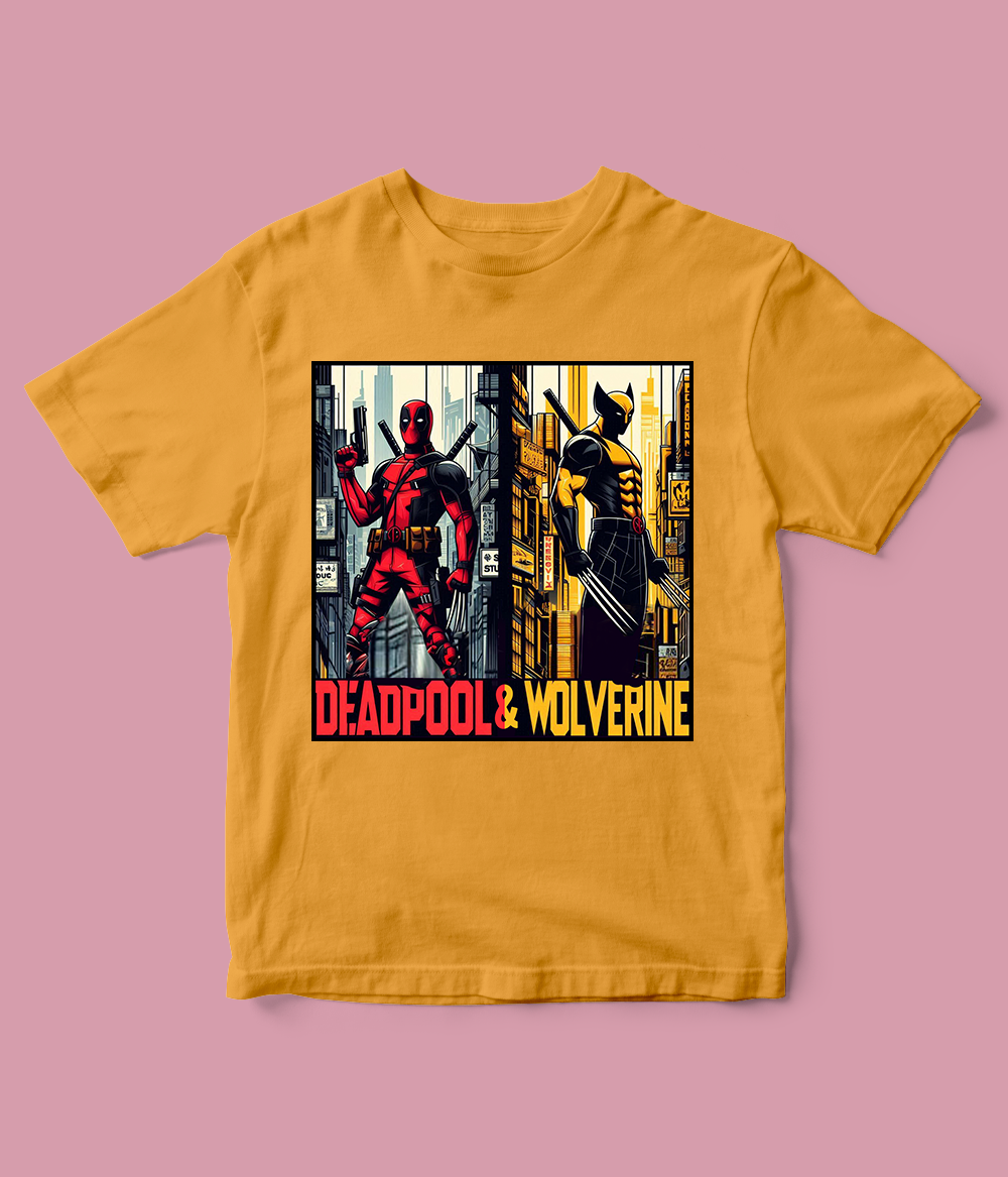 Deadpool and Wolverine T-Shirt for Boys