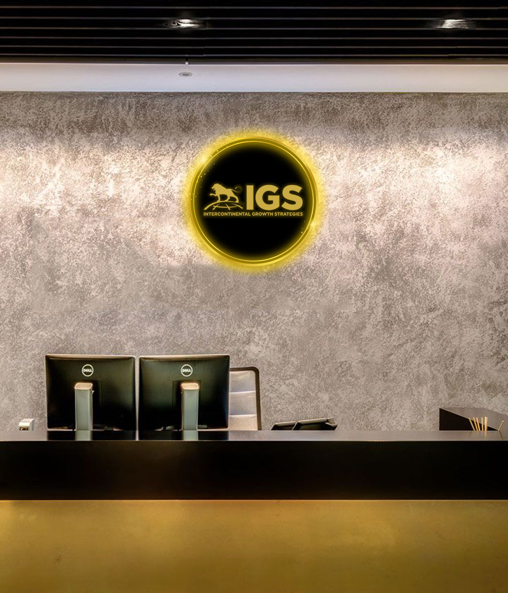 Acrylic LED Sign Board (Customizable)