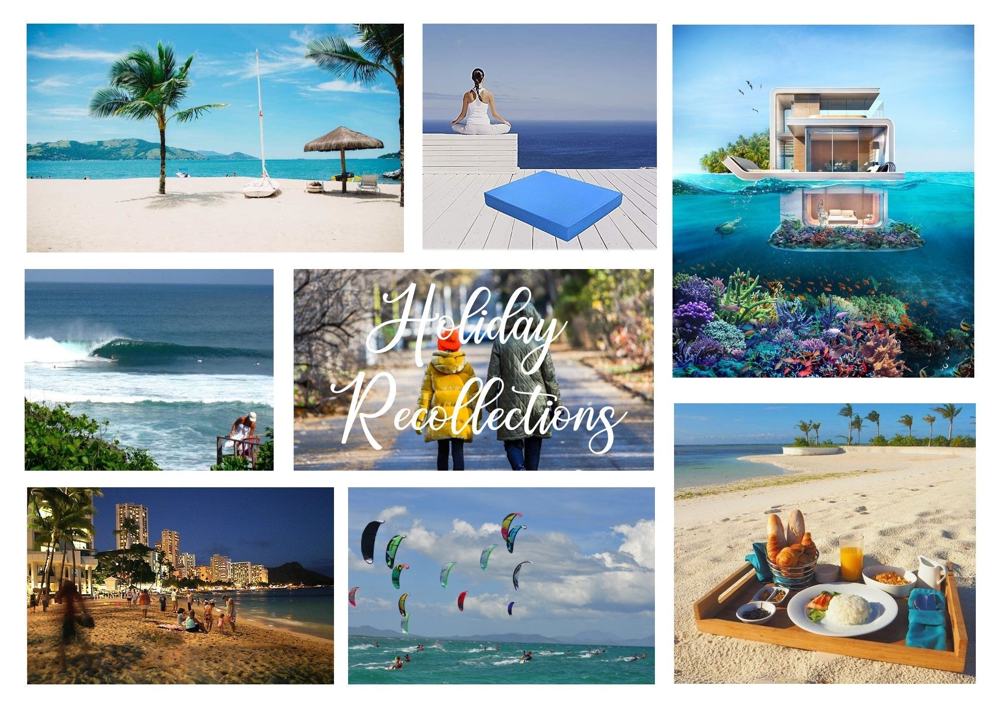 Adventurer's Escape Photo Collage (Customizable)
