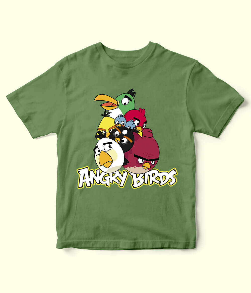 Angry Birds Shirt for Kids