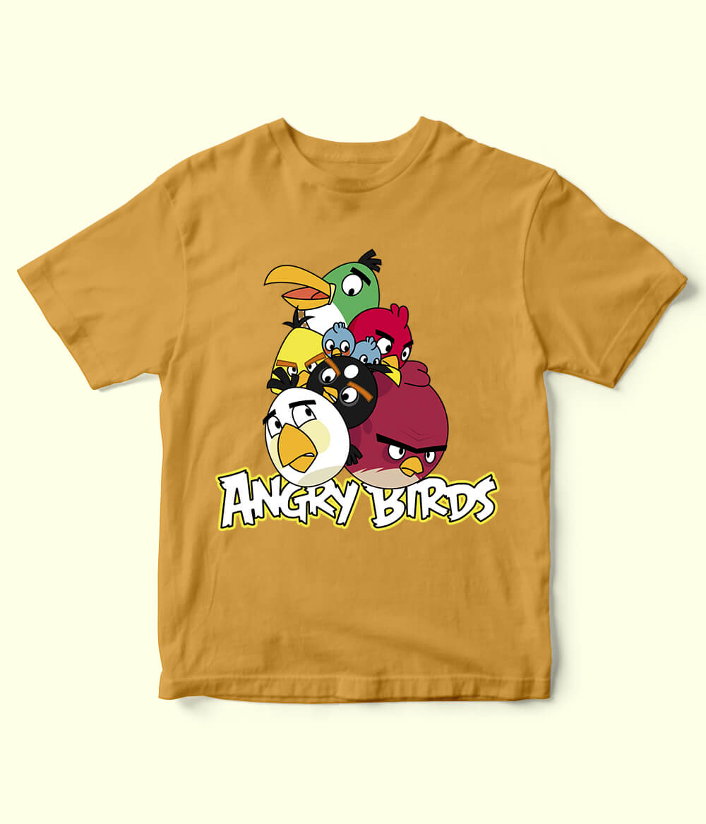 Angry Birds Shirt for Kids