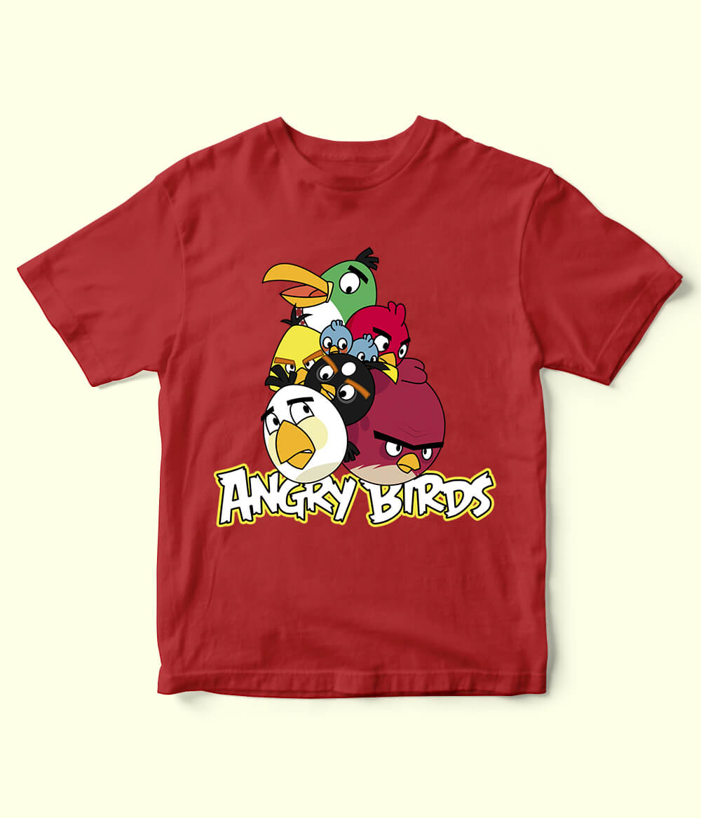 Angry Birds Shirt for Kids