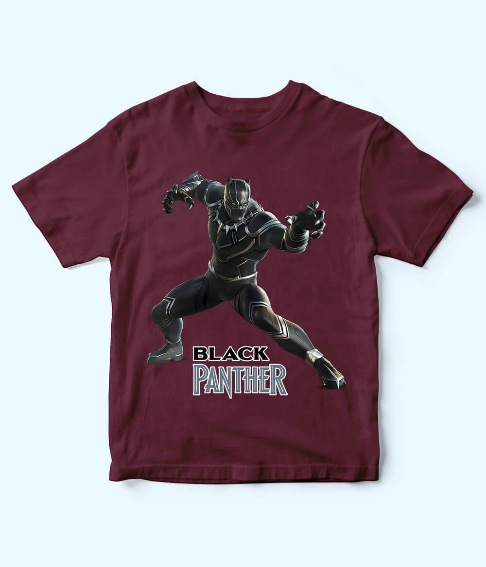 Black Panther T-Shirt for Boys