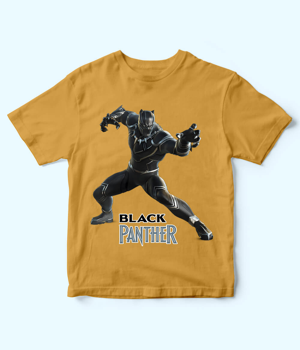 Black Panther T-Shirt for Boys
