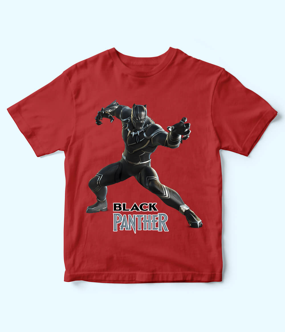 Black Panther T-Shirt for Boys