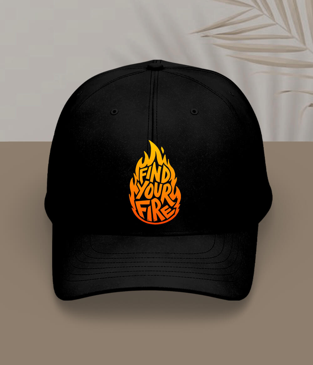 Find Your Fire Inspirational Cap