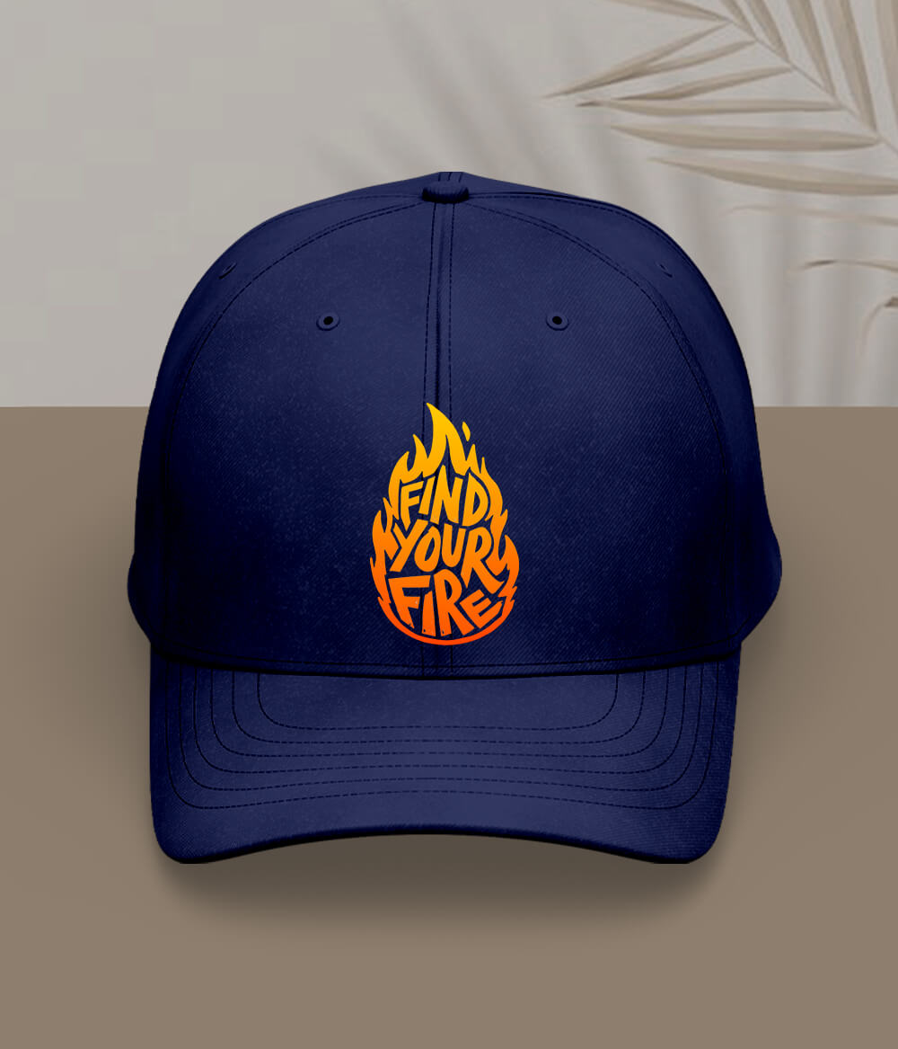 Find Your Fire Inspirational Cap