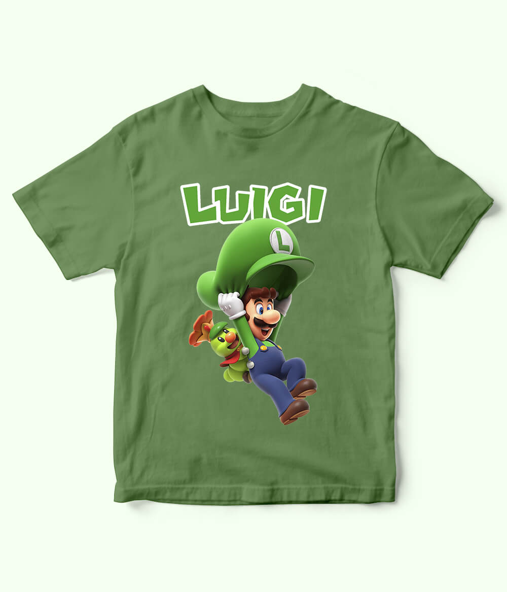Luigi Shirt for Kids