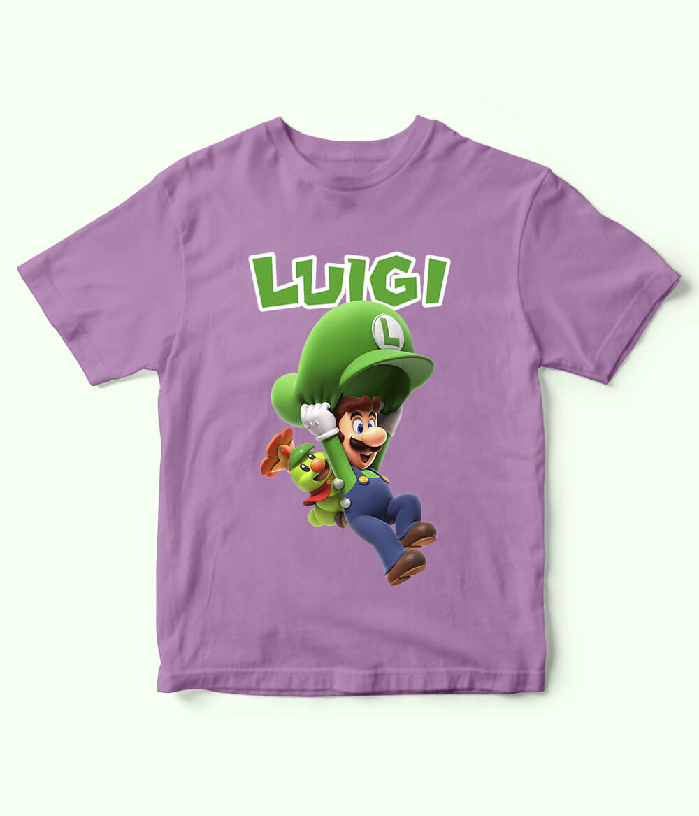 Luigi Shirt for Kids