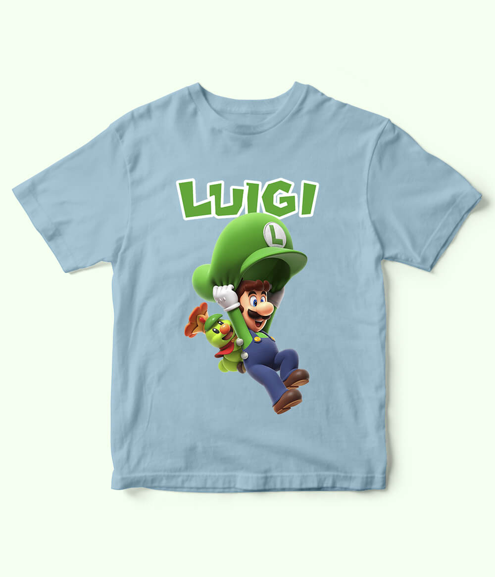 Luigi Shirt for Kids