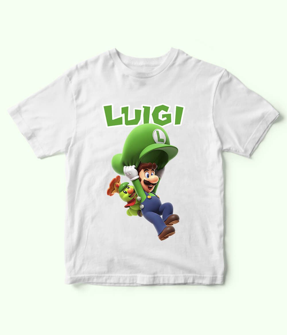 Luigi Shirt for Kids