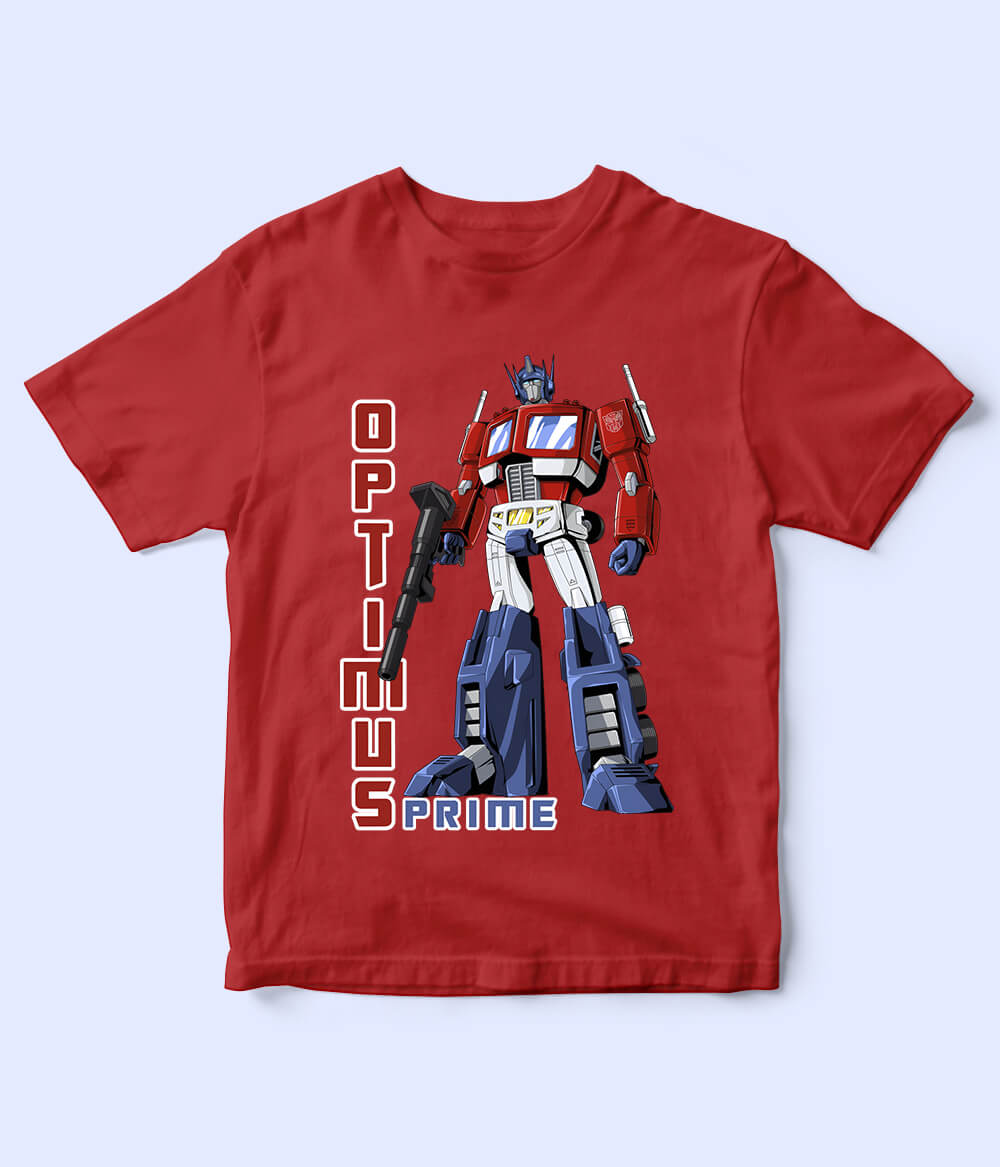 Optimus Prime Shirt for Boys