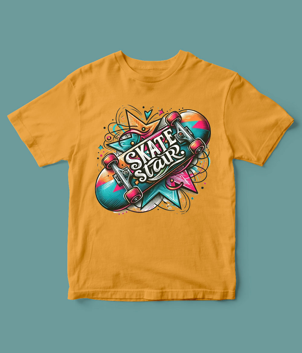 Skate Board Shirt For Boys